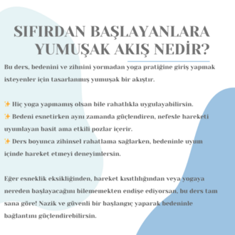 SIFIRDAN BAŞLAYANLARA-Yumuşak Akış