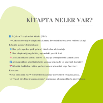 7 Çakra 7 Alışkanlık : Sağlıklı ve Dengeli Bir Yaşam İçin Yol Haritası