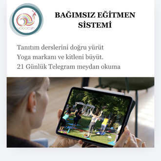 VIP Bağımsız Eğitmen Sistemi-Tanıtım dersiyle ilk grubunu kur.