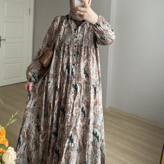 Lora Elbise| Yeşil