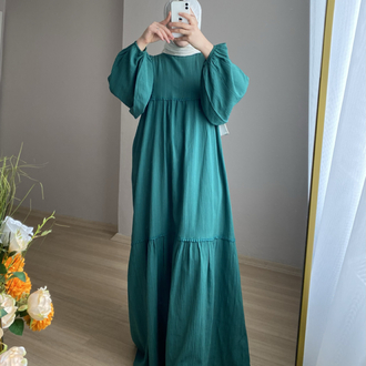 Peri elbise Yeşil