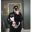 Zincir Detaylı Baskılı Sweatshirt 