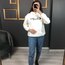 Beyaz Champion Sweatshirt 