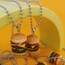 Double Cheeseburger Kolye