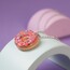 Donut Kolye - Pembe & Beyaz & Lila