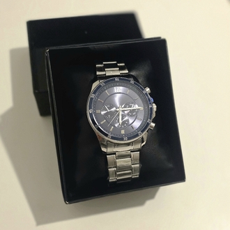Turkuaz Kadran Silver Kordon Premium Erkek Kol Saati – Yeni Sezon Özel Seri(GML02)