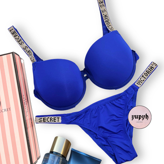 Victoria’s Secret Saks Mavisi Destekli Very Sexy Shine Takım