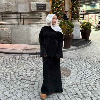 Cozy Yün Dokulu Takım
