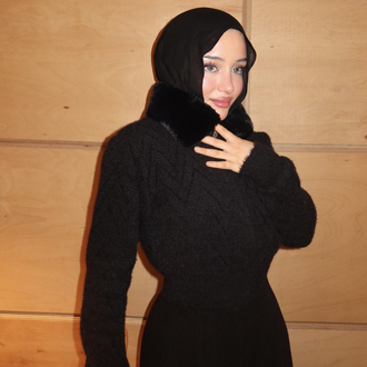 Cozy Yün Dokulu Hırka
