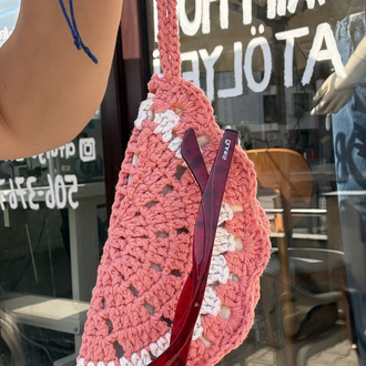 Handmade Örgü Gözlük Kılıfı/Çanta Aksesuarı