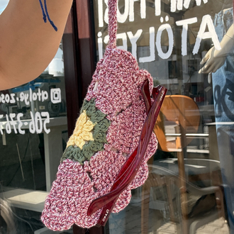 EL ÖRGÜSÜ GÖZLÜK KILIFI/ÇANTA AKSESUARI