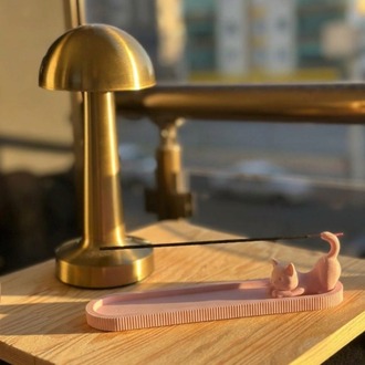 Özel Tasarım Dekoratif Kedi Tütsülük (Farklı Renk Seçenekleriyle)