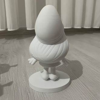Boyanabilir 3D Şirinler Temalı Biblo ve Hobi Seti