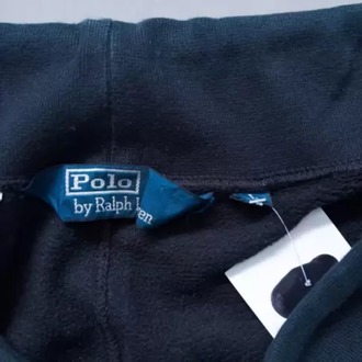 Polo Ralph Lauren Siyah Renk Kırmızı Nakış Detaylı Oversize Eşofman Altı
