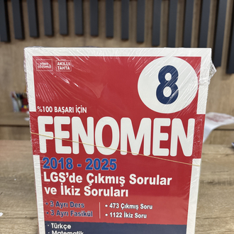8.sınıf fenomen 2018-2025 LGS ‘de çıkmış sorular