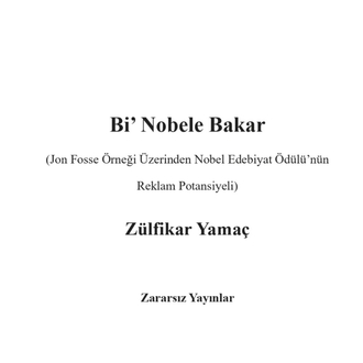 Bi' Nobele Bakar E-kitap