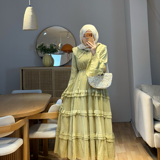 Valention Yeşil Elbise