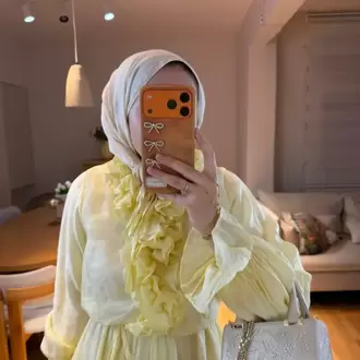 Eflim Sarı Elbise
