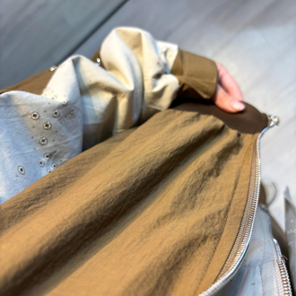 Camel Kapüşonlu Garnili Takım Premium