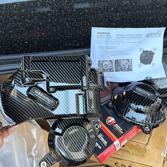 650R CBR CB Blok Koruma Kapak Karbon E Clutch 