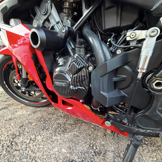650R CBR CB Blok Koruma Kapak Karbon E Clutch 