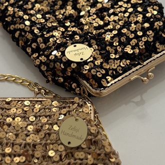 sequin bag