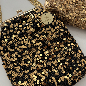 sequin bag