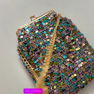 sequin bag