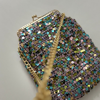 sequin bag