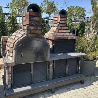 Taş fırın ve barbekü 