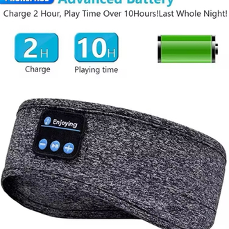 ZenSleep™ Smart Bluetooth Headband | Ultra-Thin Speakers