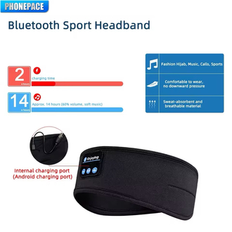 ZenSleep™ Smart Bluetooth Headband | Ultra-Thin Speakers