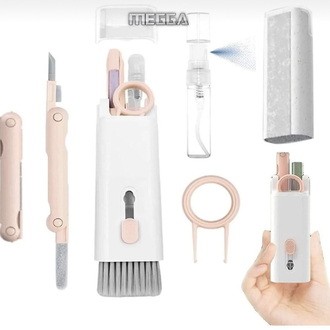 Çok fonksiyonlu 7in1 kulaklık,klavye ve ekran Temizlik kiti Temizleyici kit 7 ln 1 temizleme