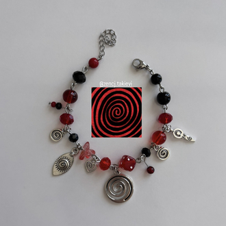 Spiral Grunge Bileklik