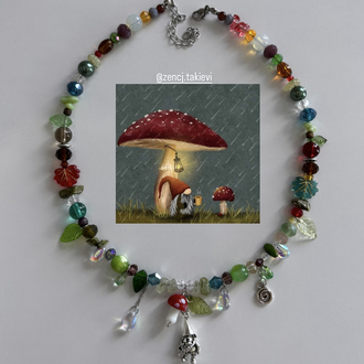 Red Mushromm and Rain Choker