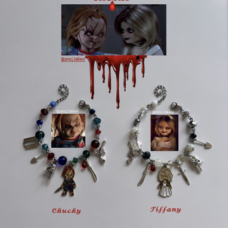 Chucky & Tiffany Couple Bileklik