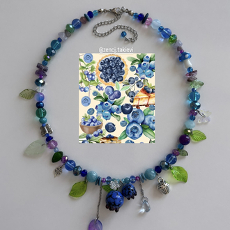 Blueberry Drop Choker