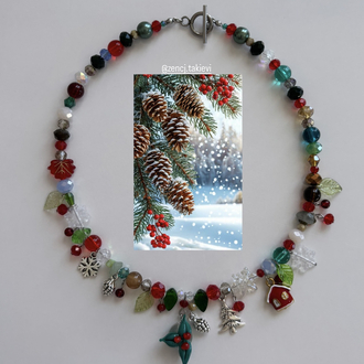 Kokina ve Kozalaklar Choker Kolye
