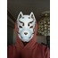 Kitsune Mask | Anime Cosplay Mask | Fox Cat Mask Anime | Painted Kitsune Fox Mask