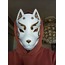 Kitsune Mask | Anime Cosplay Mask | Fox Cat Mask Anime | Painted Kitsune Fox Mask