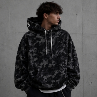 ZENTORYO - Signature Black Camo Heavyweight Hoodie