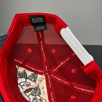 Ed Hardy Frozen Skull Trucker Cap