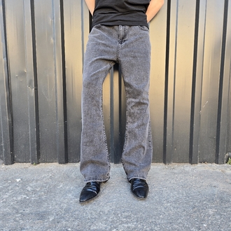 Bootcut Antrasit Denim Jean
