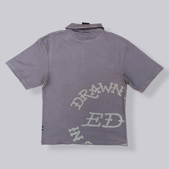 Ed Hardy Tiger Graphic Camp Collar Shirt