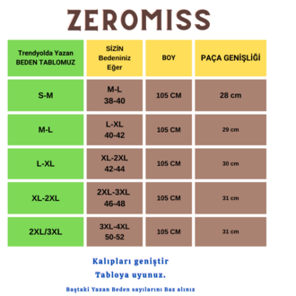 Haki Yeşil Boru Geniş Paça ÇeliK Örme Pantolon 3 Mevsim