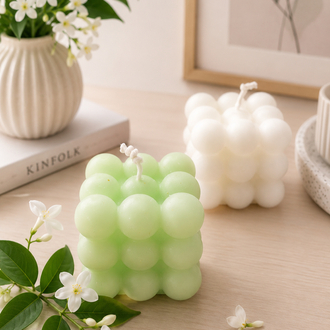 Bubble yeşil/beyaz