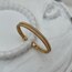 Çelik İKİLİ GÖRÜNÜM Gold Kelepçe