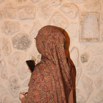 Zeyla etnik desen pamuklu şal