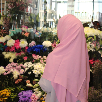 Zeylâ Collection Premium Toz Pembe şal
