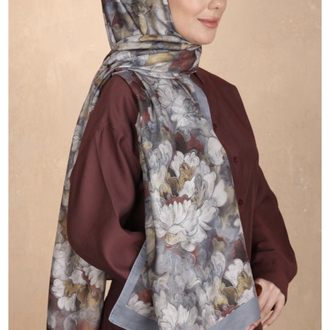 Locella soft şal gri
